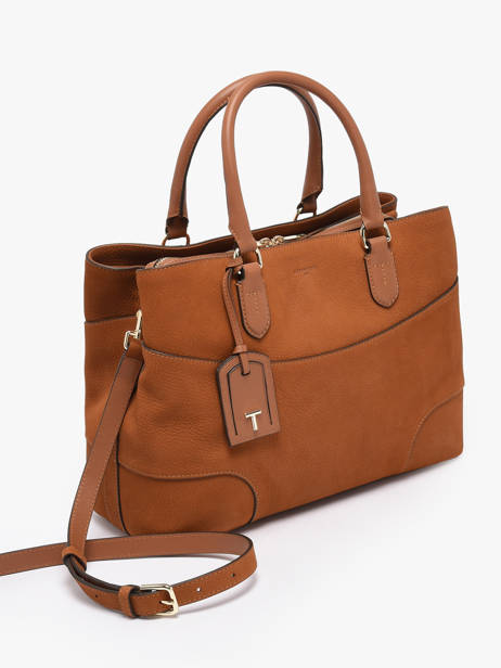 Handtas Romy Leder Le tanneur Bruin romy TROM1015 ander zicht 1